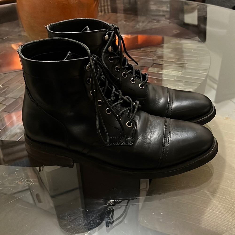 Thursday Boots- Black - Like New- only wore out 2 times.